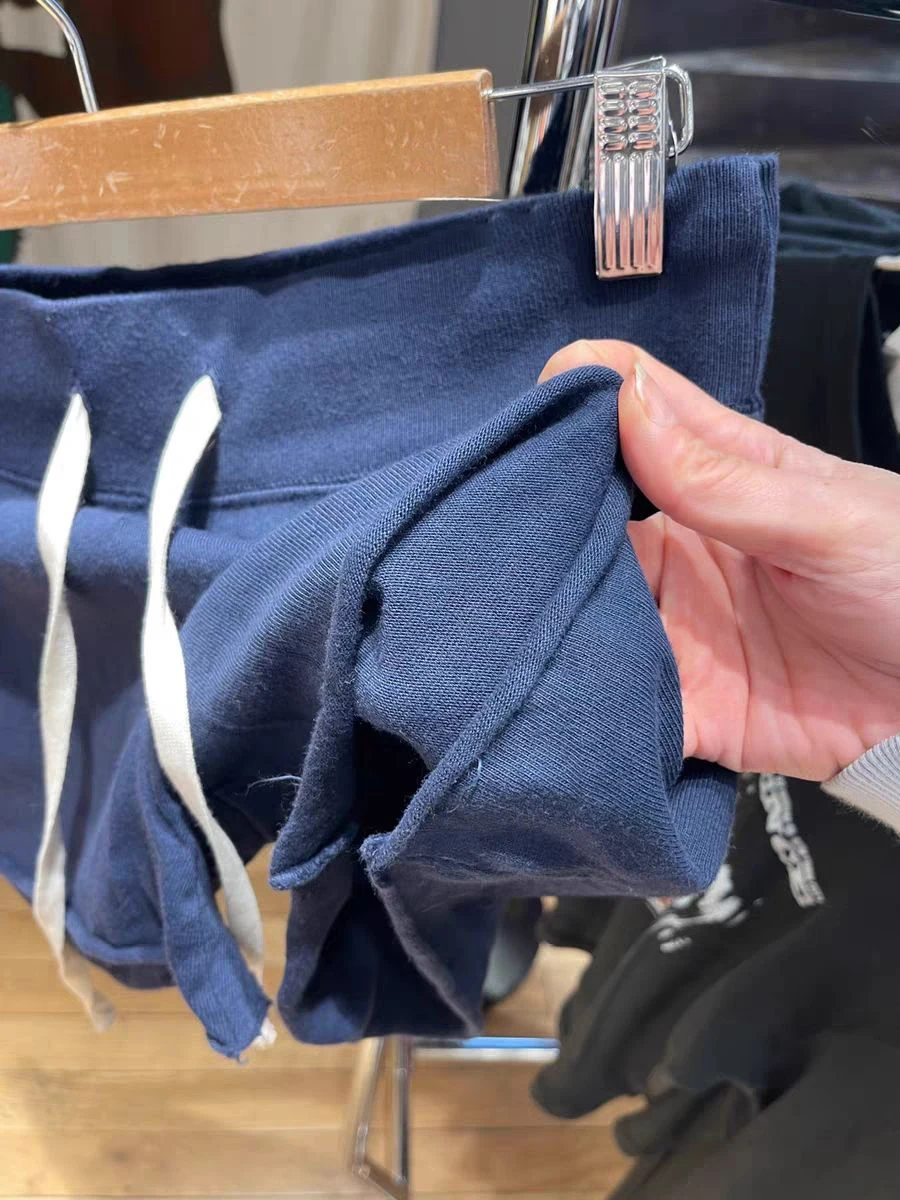 Шорты женские спортивные с завязкой хлопковые прямые короткие штаны в стиле