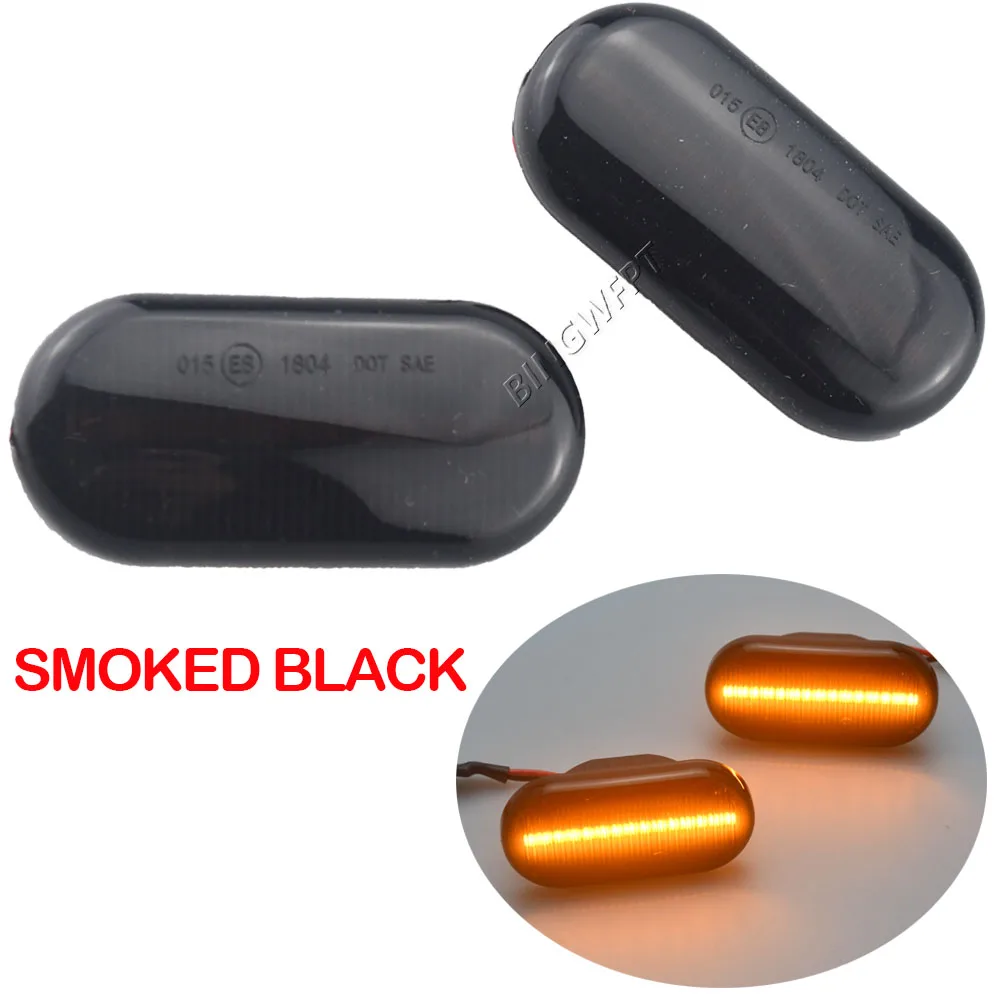 

Автостайлинг, Задний сигнал поворота для Nissan Tiida C11 Note E11 Micra K12 NP300 Navara D40 Qashqai J10, боковая лампа ретранслятора