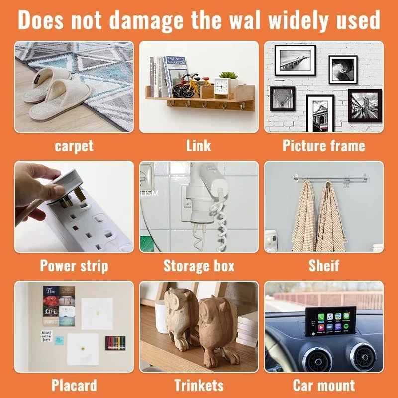 Двусторонняя клейкая лента размер в ассортименте