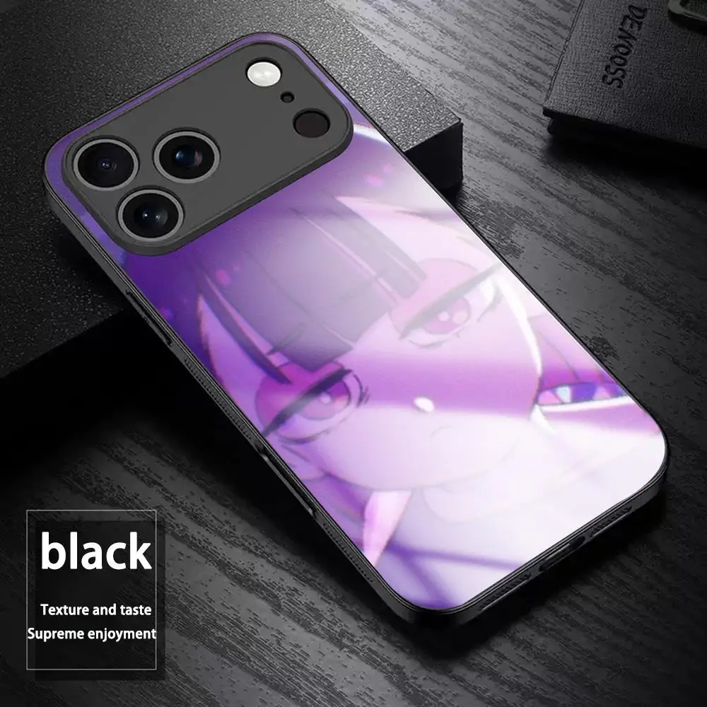 Фото Чехол для iPhone 17 Air, 16, 15, 14, 13, 12, 11 Plus, Mini, Pro, Max с рисунком японской певицы Зутомайо, стеклянный, магнитный №1