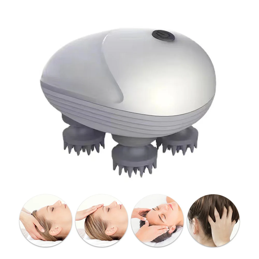 

Electric Scalp Massager Antistress Massager for Backpain Relief Waterproof Vibrating Body Head Back and Neck Relaxing Instrument