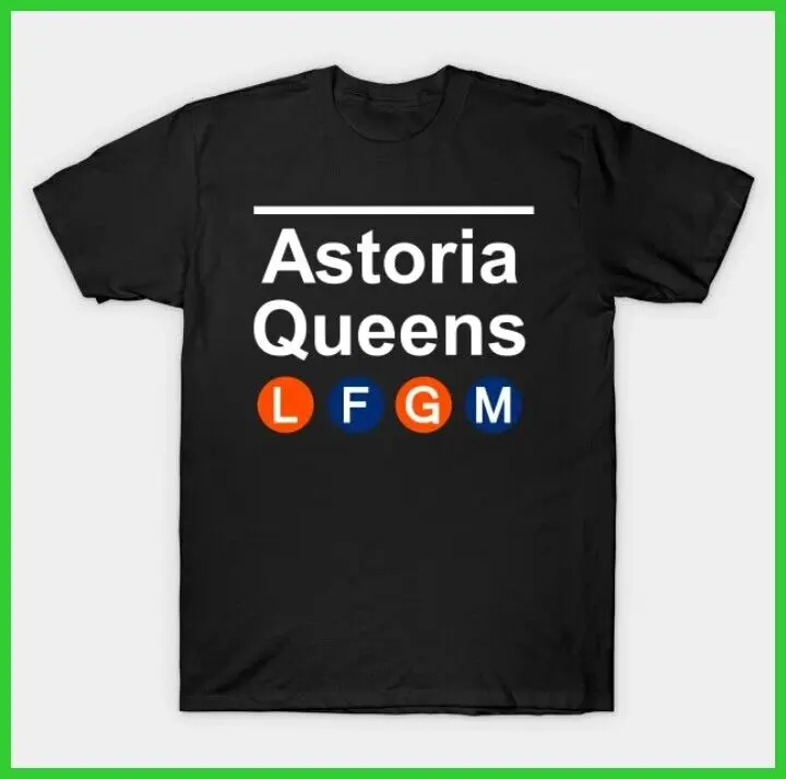

New York Mets T-Shirt Astoria Queens Shirt Lfgm Baseball Tshirt Jersey Lgm Nym