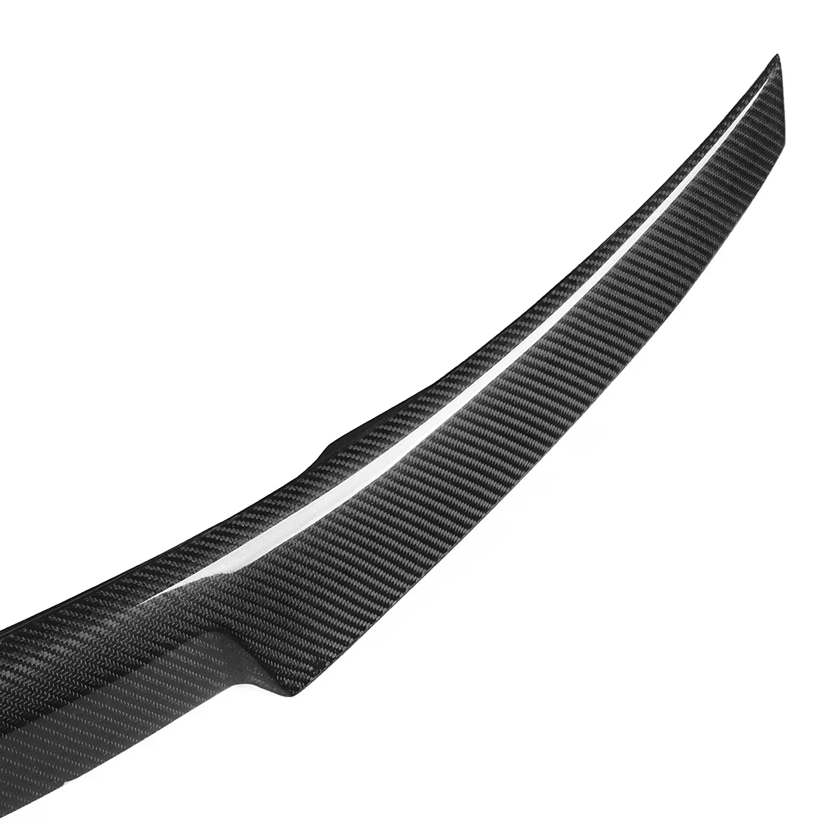 Автомобильный задний спойлер из углеродного волокна удлинитель для Audi A4 B9 S4 M4 4dr