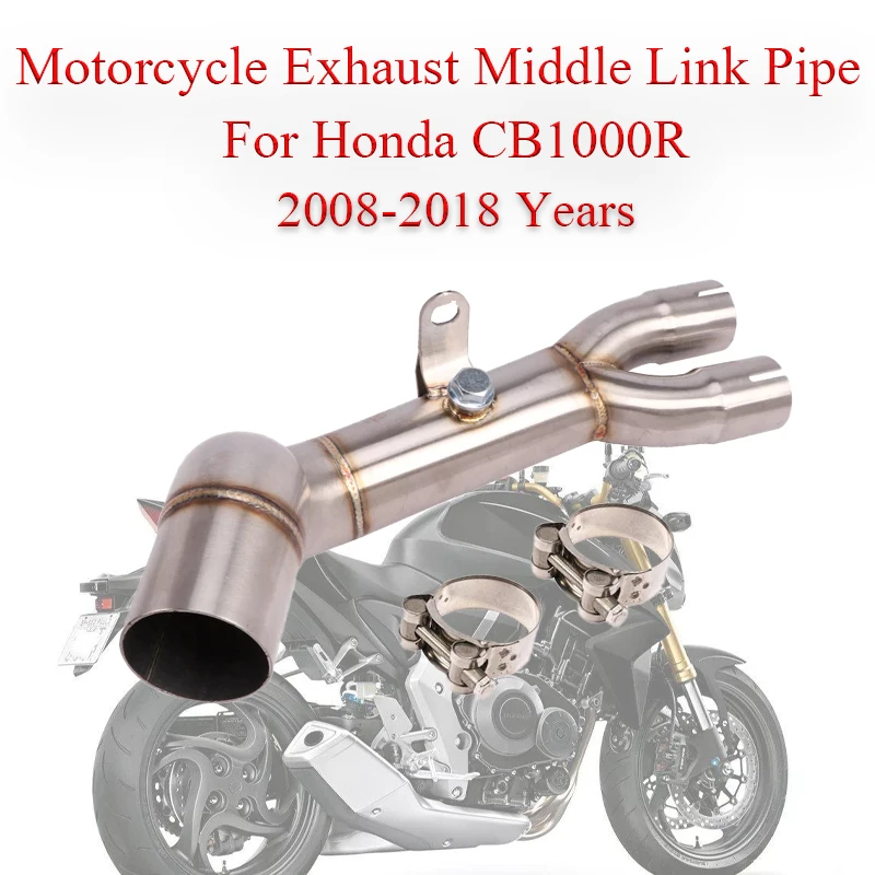 

Выхлопная труба средней длины для мотоцикла Honda CB1000R 1000 1000R S18 2008-2018 лет глушитель для мотоцикла дБ убийца полная система