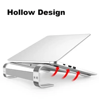 aluminum laptop stand notebook support holder for huawei xiaomi chromebook macbook air 13 pro hp dell asus computer bracket