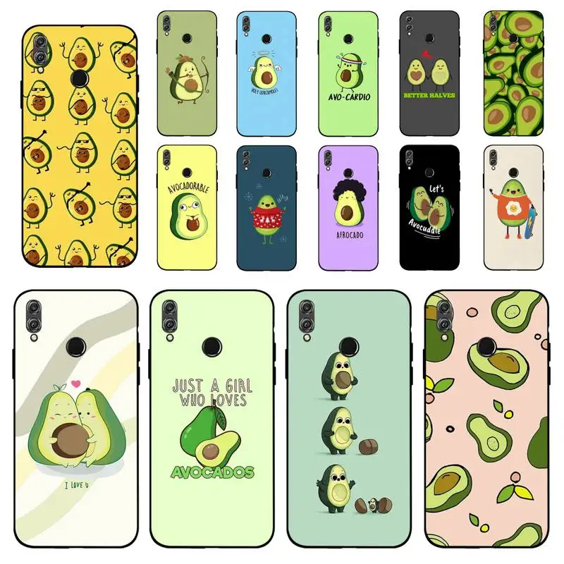 

MaiYaCa Cute Cartoon Fruit Avocado Phone Case for Huawei Honor 10 i 8X C 5A 20 9 10 30 lite pro Voew 10 20 V30