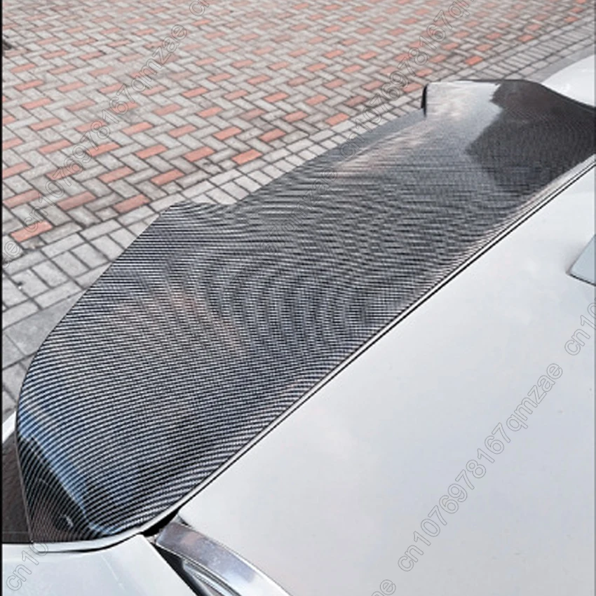 Глянцевый черный спойлер на заднее крыло в стиле M внешняя модификация комплект