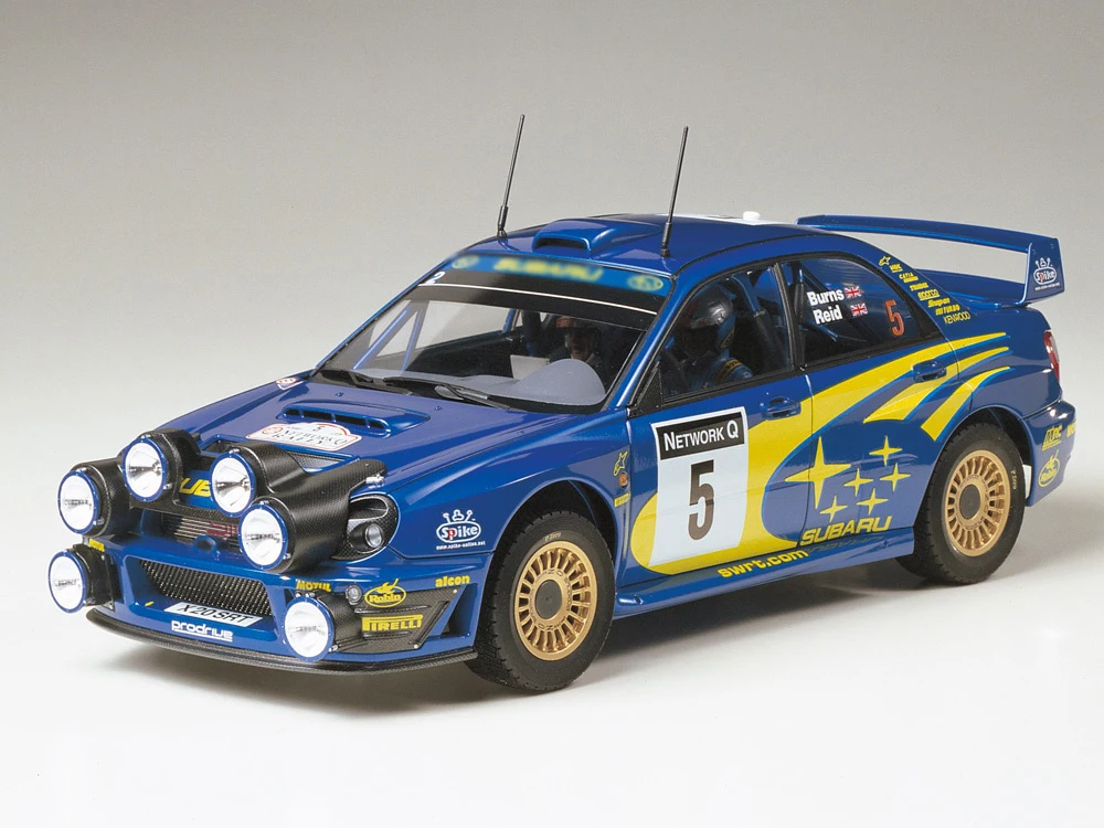 

Tamiya 24250 1/24 Impreza WRC 2001 Champion Top Sports Car Handmade Car Models Assembled Vehicle Model Kits DIY HobbyDesign