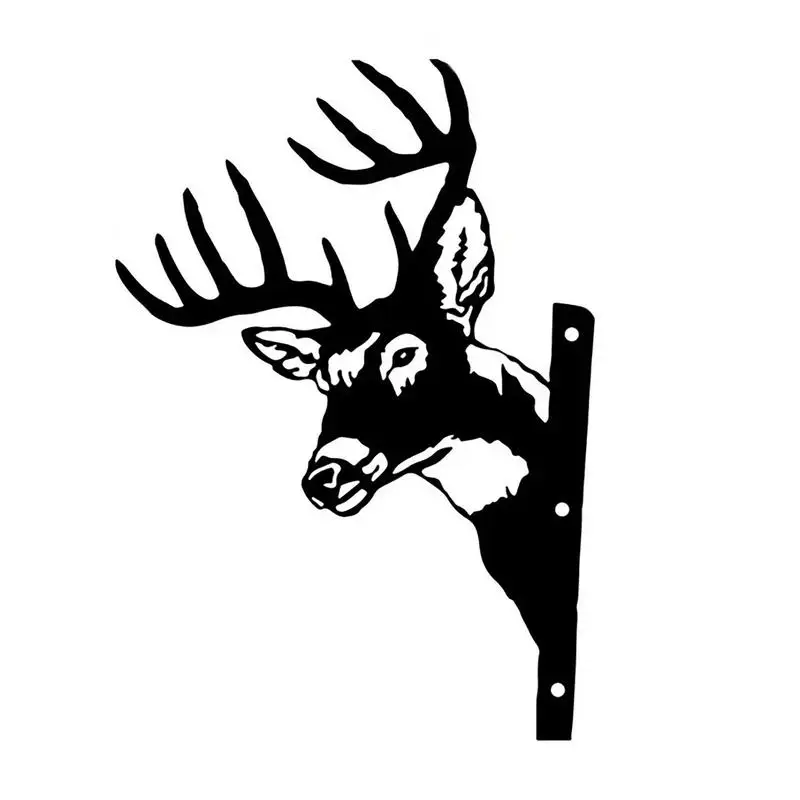 

Металлические животные, украшение для сада, силуэт, вырезанная форма животного, искусство для сада, фермерские сады