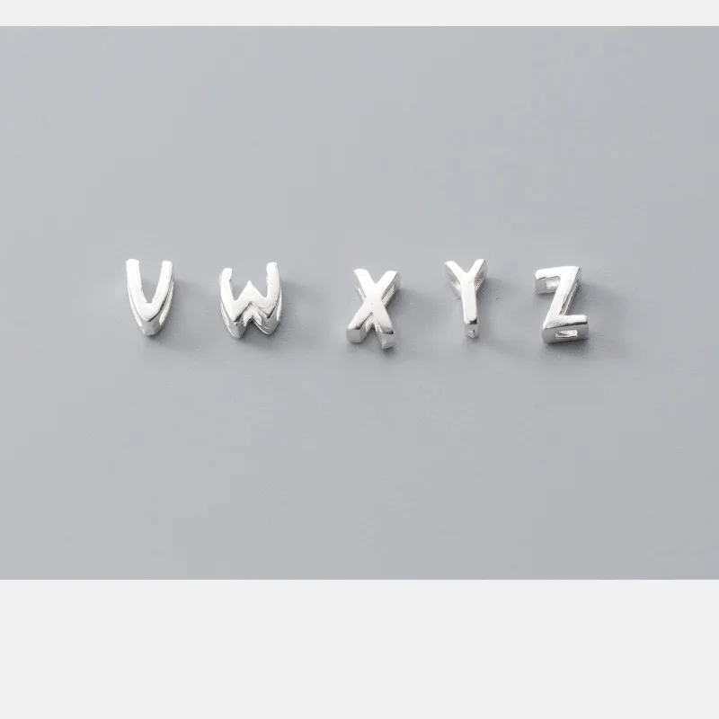 Бусины из серебра 925 пробы для браслетов и ожерелий