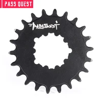 pass quest road bike mtb parts bmx special disc positive and negative teeth wide and narrow teeth can not drop the chainwheel
