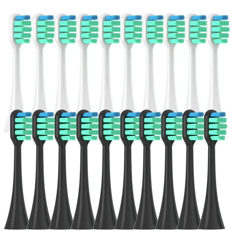

10PCS Replaceable Brush Heads for Panasonic DC01 Soft DuPont Vacuum Whitening Bristle Sonic Cleaning Substitute Nozzles