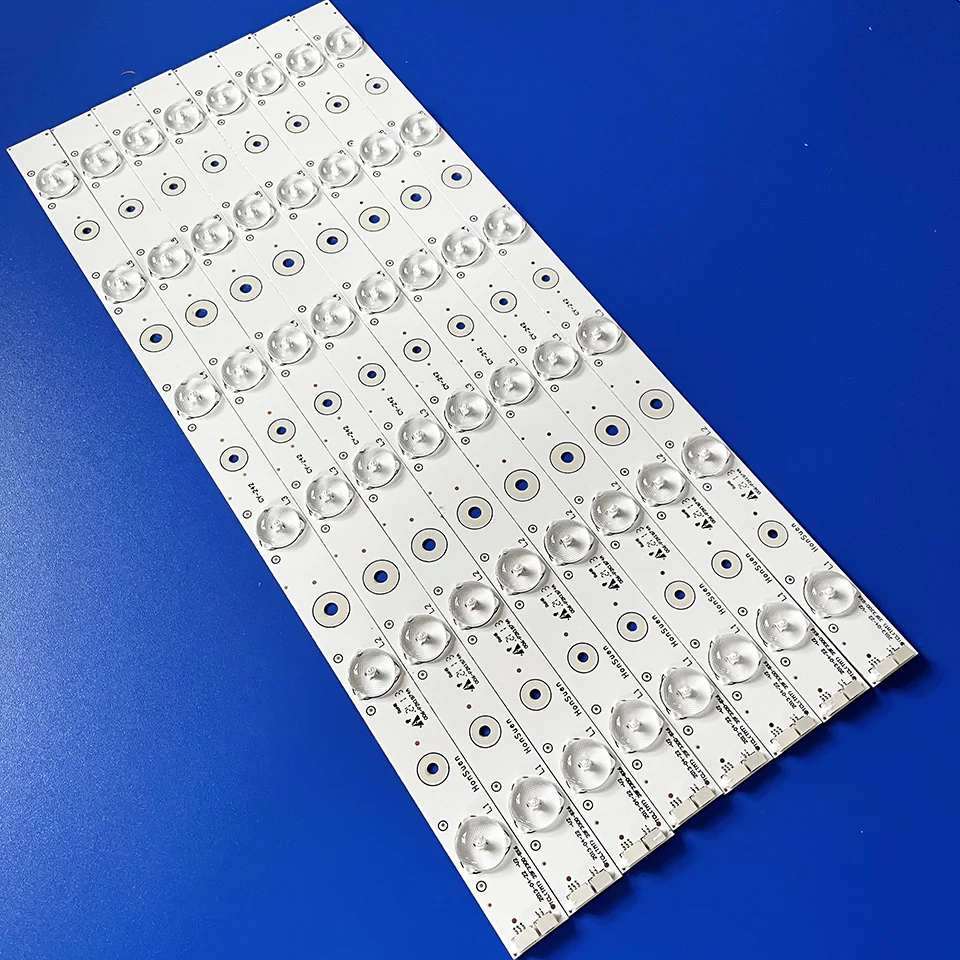 8 шт. Светодиодная лента для подсветки TCL(TMT) 39F3300-8X6 4C-LB3906-YH1 6V