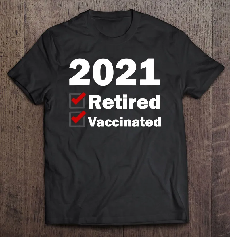 

Футболка мужская на пенсию и вакцинацию, с рисунком аниме