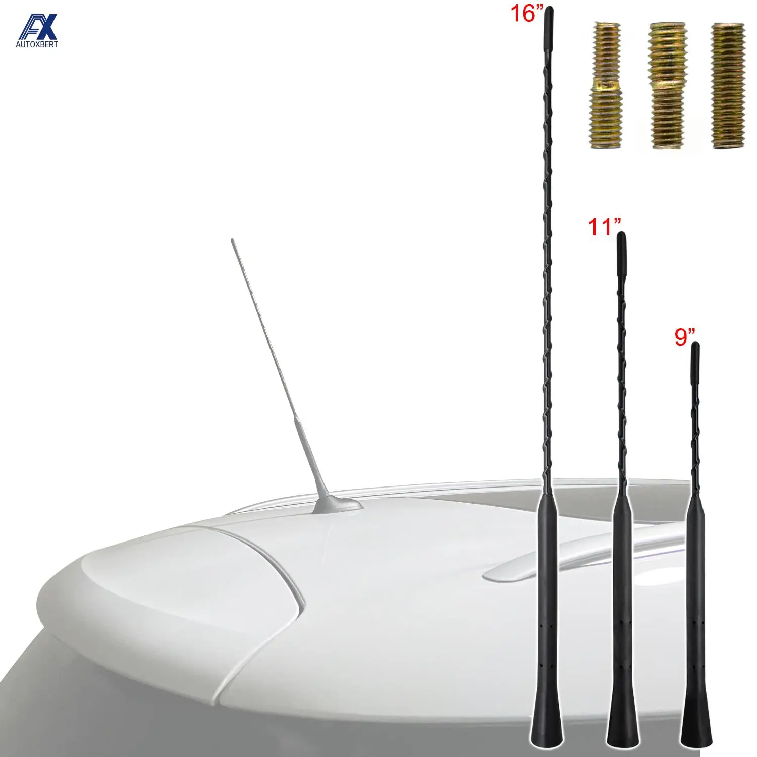 Универсальная автомобильная стереомагнитола усилитель радиосигнала 9 11 16 дюймов