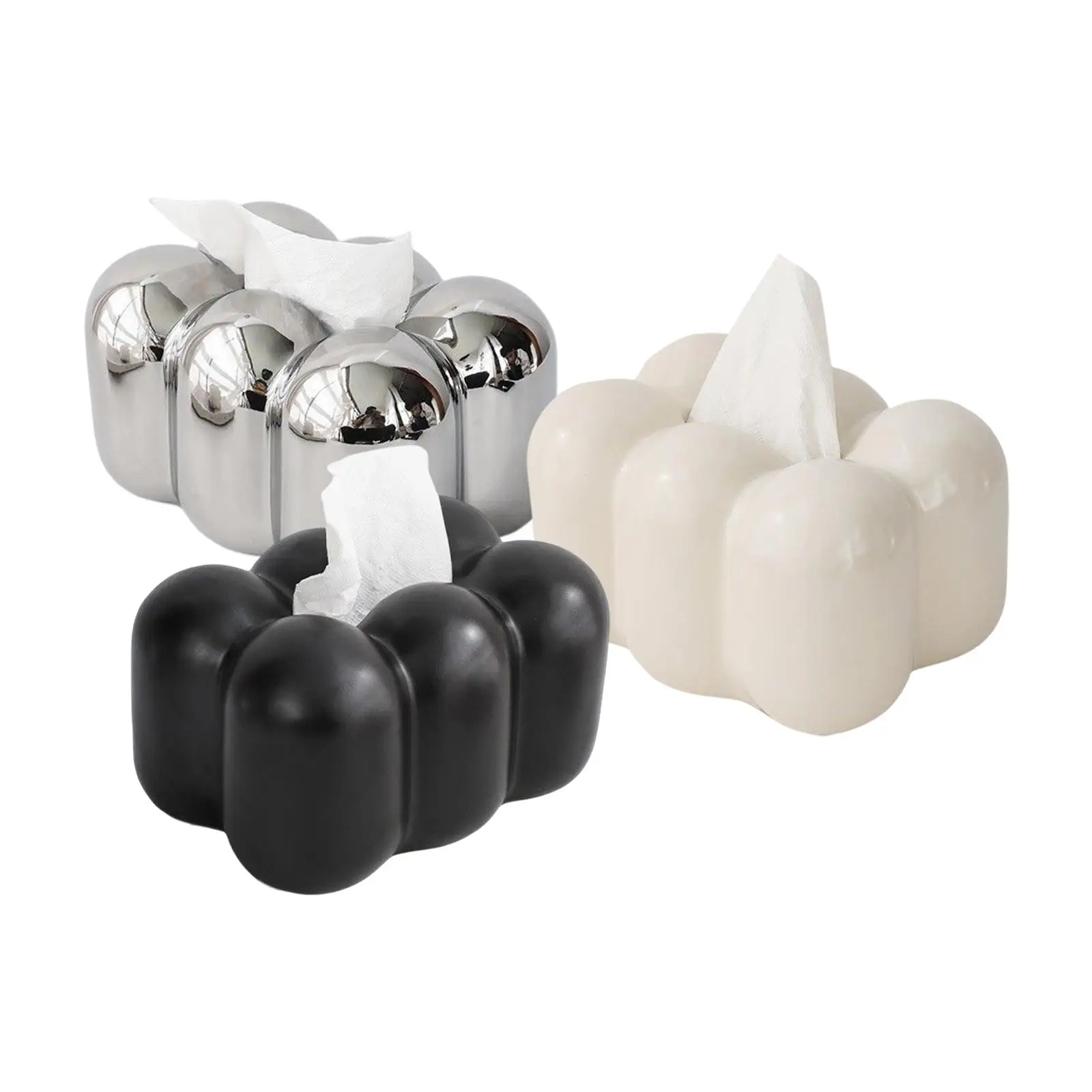 Toilet Paper Holder Box Practical Cute for NightStand Tablet