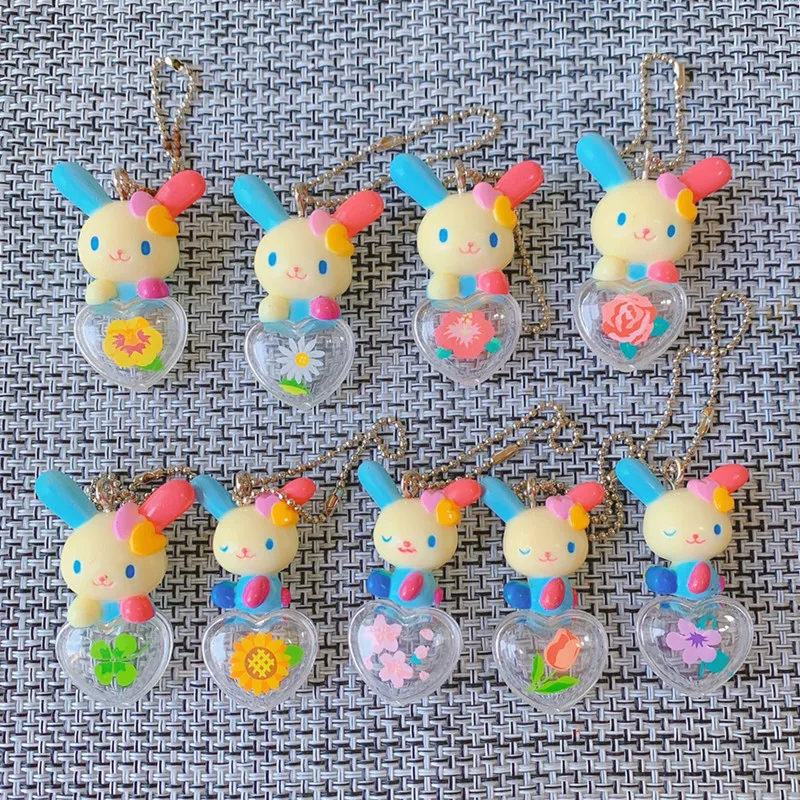 

Usahana Heart брелок для ключей шар брелок мультяшный милые брелоки Rabbit Kawaii, маленькие подарки для девочек