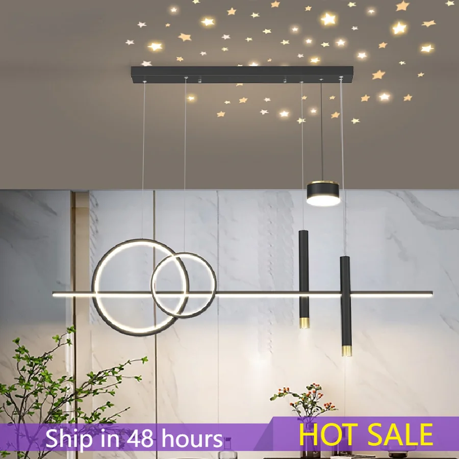 

Настольная светодиодная подвесная люстра, современная светодиодная Подвесная лампа, внутреннее освещение для обеденного бара, Трендовое у...