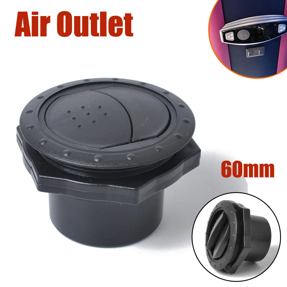 

Boat Bus Yacht Air Outlet Vent 60mm 38g ABS Accessory Air-conditioning