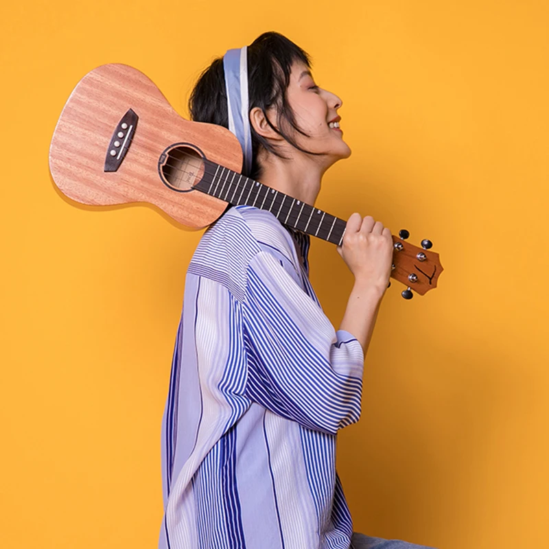 

Concert Profesional Ukulele Tenor Baritone Adults Acoustic 4 String Guitar Small Wood Travel Instrumentos Musicales Instrument