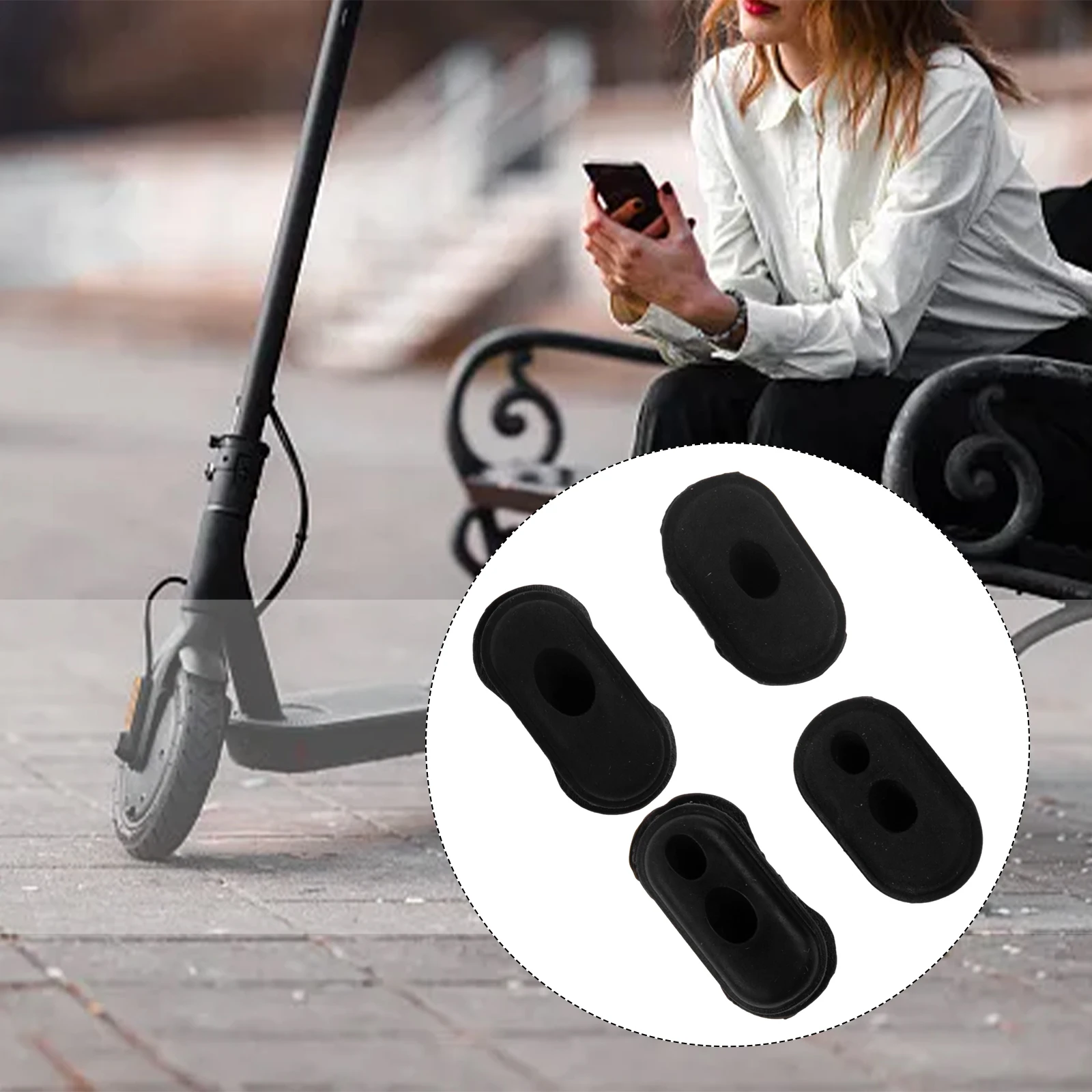 

Rubber Line Silicone Sleeve Charge Port Cover Plug For -Xiaomi M365/Pro Dust Plugs Cable Plugs Cycling E- Scooter Accessories
