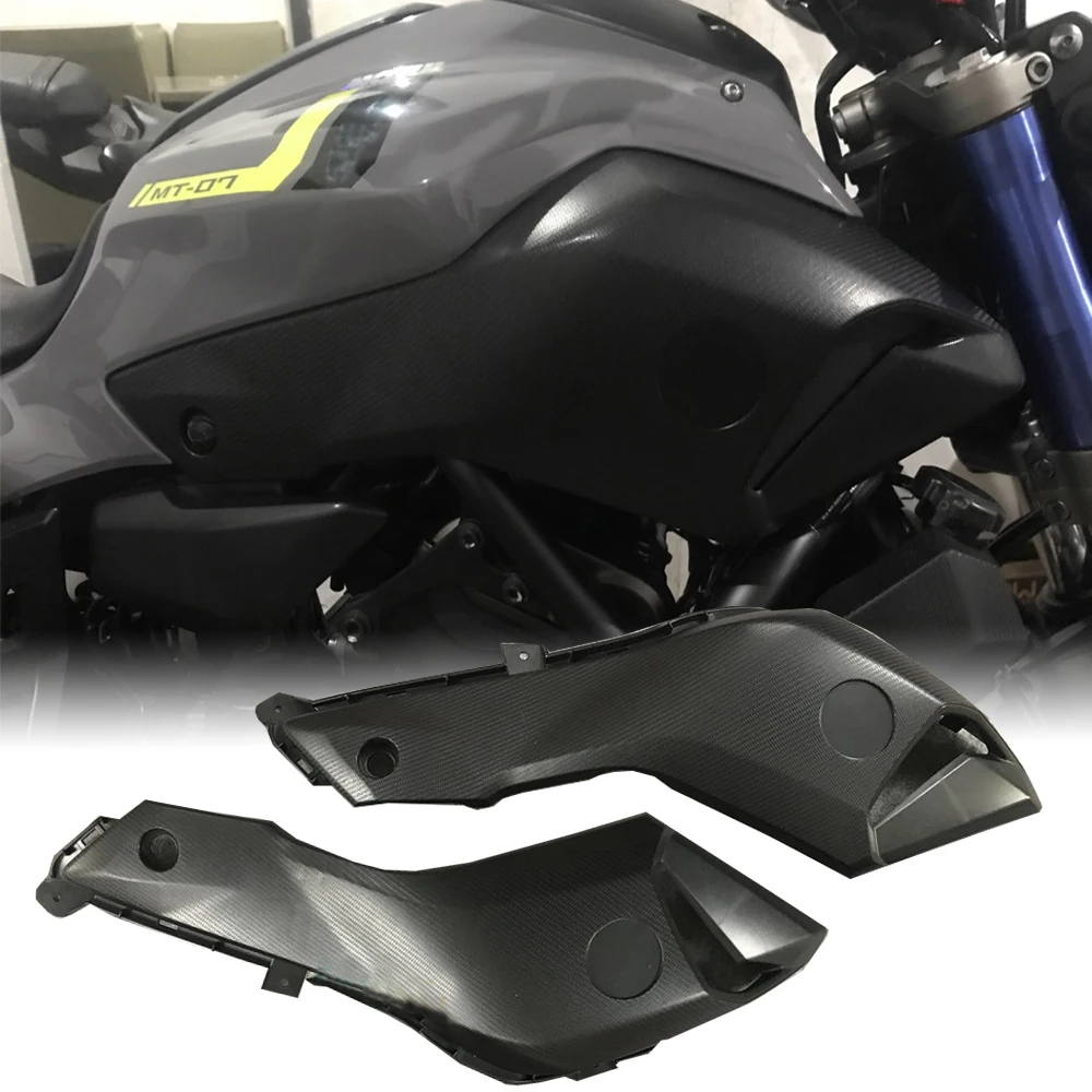 

Боковая крышка бака MT07, обтекатель топливной газовой панели, капота, рамка, инъекция кузова, запчасти для мотоциклов Yamaha MT-07 FZ07, FZ-07 FZ MT 07 Carbon