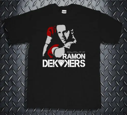 

Rip Ramon Dekkers The Diamond Muaythai Thai boxing Kickboxing T-shirt Tee