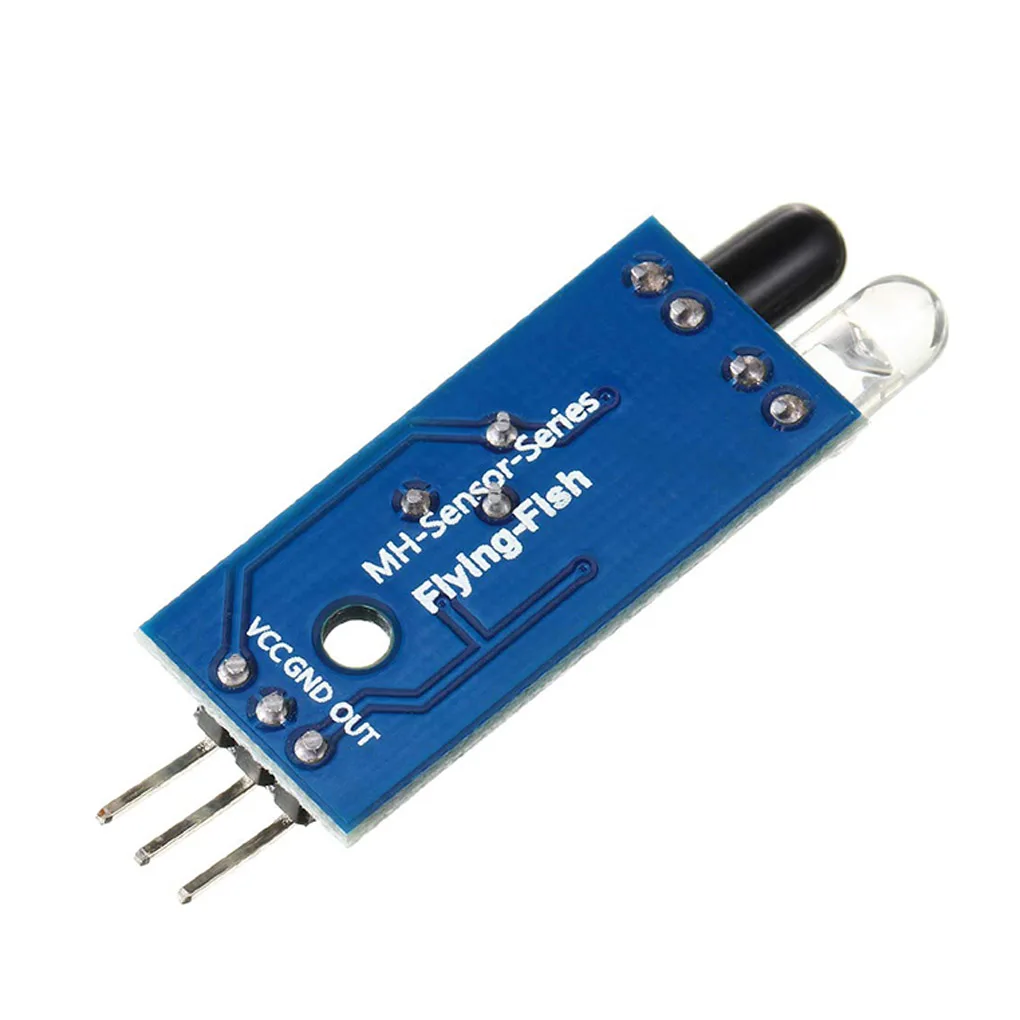 

Sensor Module Professional 3-5v DC Power Supply with Red Indicator Sensing Element Photoelectric Reflection Transducer