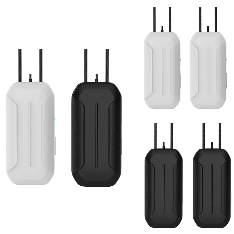 

2 шт. персональный портативный мини-очиститель воздуха на шею, 580 мАч, 20 миллионов отрицательных ионов