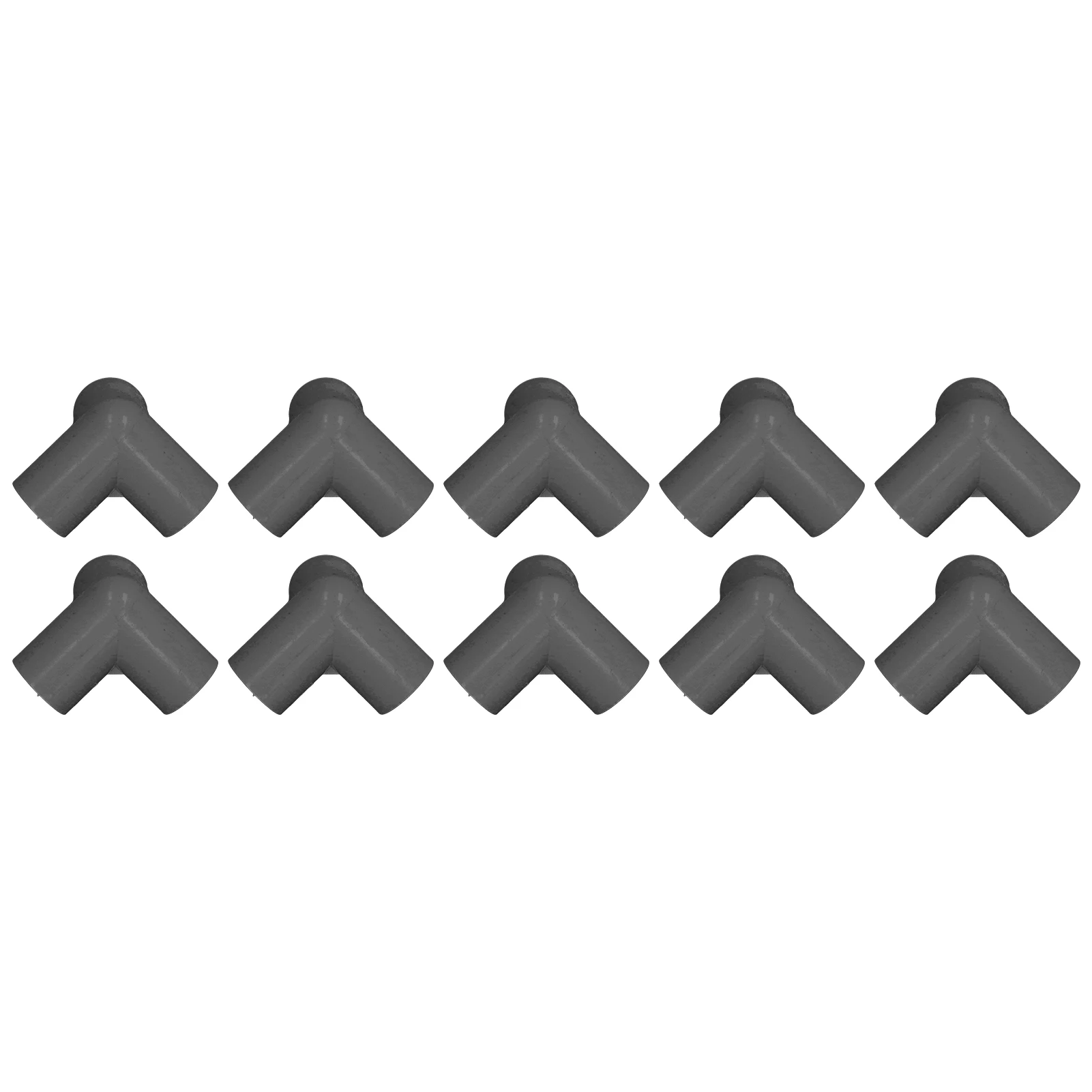 10 шт. 3-ходовые фитинги для труб ПВХ пластиковый тройник фитинг колено угловой