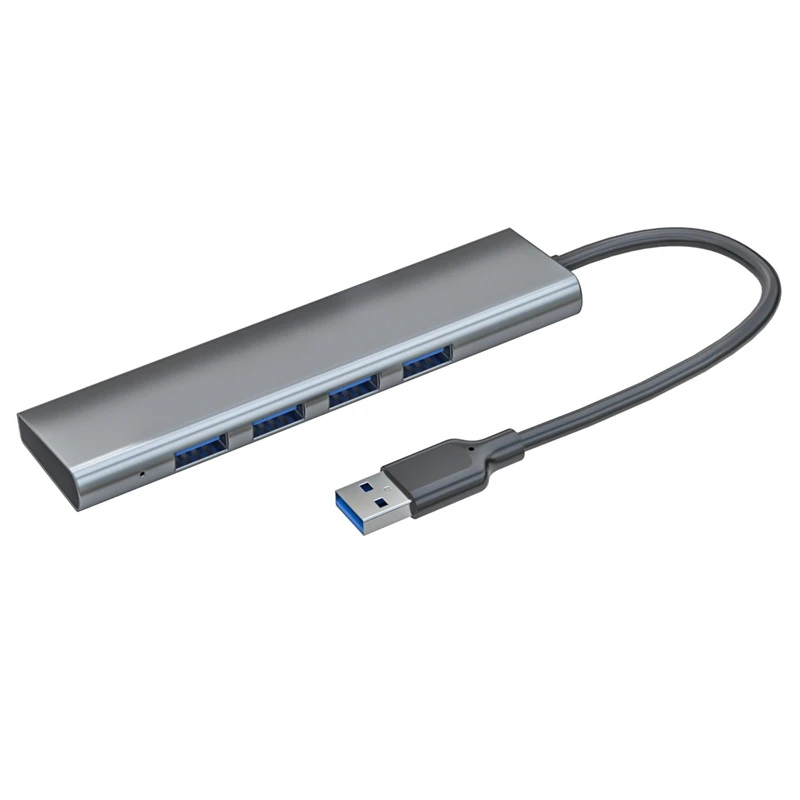 

USB Docking Station 1 Drag 4 Multifunctional HUB Expander USB3.0 Adaptor For Splitter Cable Adapter