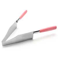 stainless steel cake pie slicer cookie fondant cake cutters pie blades diy bread pastry divider cake clamping device baking tool