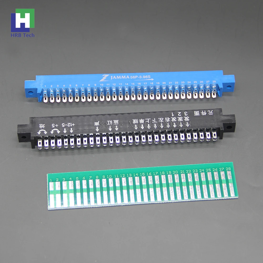 Женский соединитель Jamma 28 контактов Золотой интерфейс пальца Аркадный Игровой