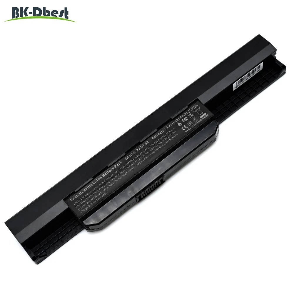BK-Dbest 10 8 В 5200 мАч 56 Втч перезаряжаемый аккумулятор A42-K53 флэш-фонарь A53 K43 K53 X43