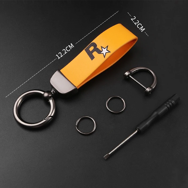 Брелок для ключей из кожи мужчин и женщин мульти-дизайн кожаный брелок гоночных в