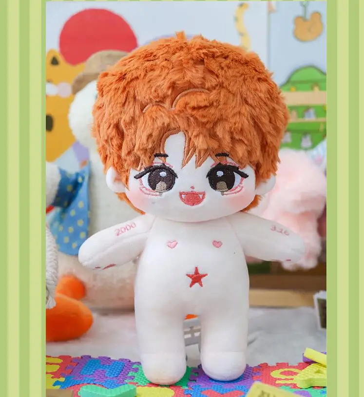 Kawaii звезда Luo Yizhou милая мягкая плюшевая кукла 20 см ограниченное количество