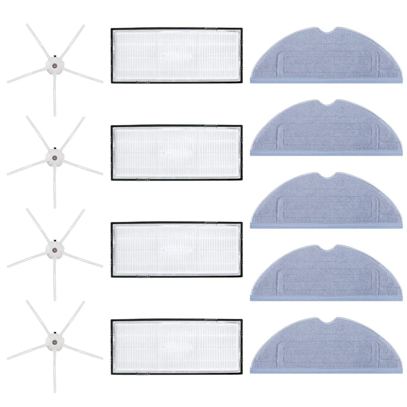 

13 Pack Vacuum Cleaner Replacement Parts For Xiaomi Roborock S7 T7S T7(White)