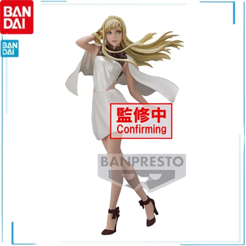 

Bandai Mobile Suit Gundam Hathaway Anime Figures Andalusia Shine and Charm PVC Genuine Japanese Anime Desktop Decoration