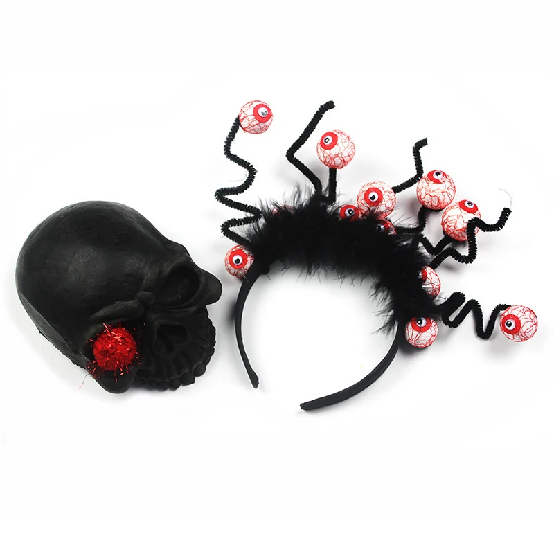 

Головная повязка с ужасным глазным яблоком на Хэллоуин, детский реквизит для косплея на Хэллоуин, товары для маскарада и представлений