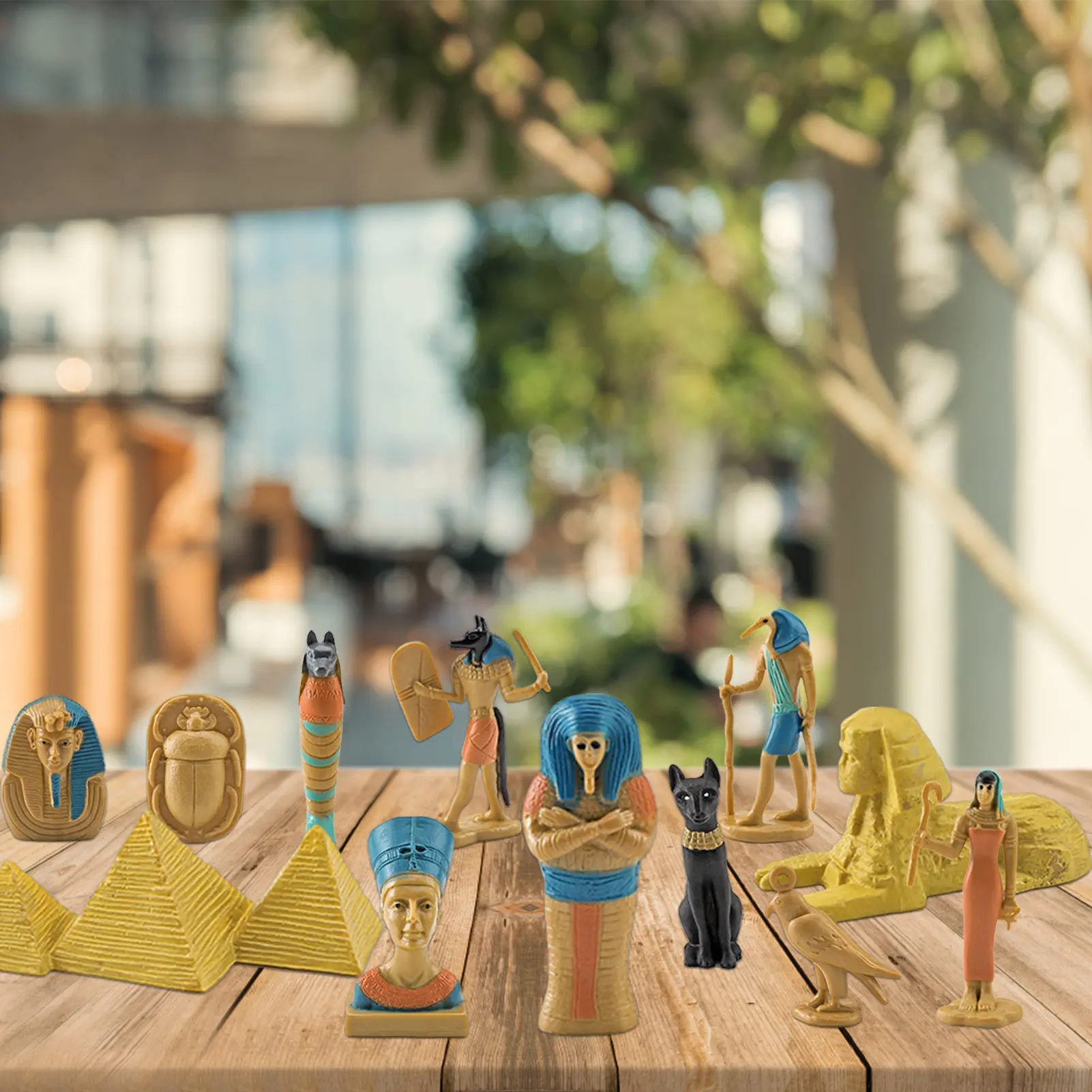 12 шт. старинные египетские бриллианты пирамиды Сфинкс королева неfertiti