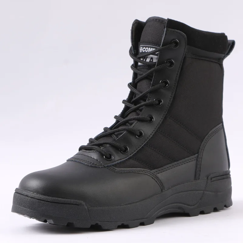 

Tactical Military Boots Men Boots Special Force Desert Combat Army Boots Outdoor Hiking Boots Ankle Shoes Men Work Safty Shoes