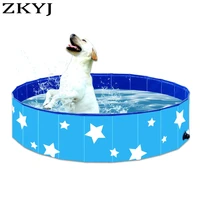 dog pool foldable dog swimming pool pet bath swimming tub bathtub pet collapsible bathing pool for dogs cats kids drop shipping