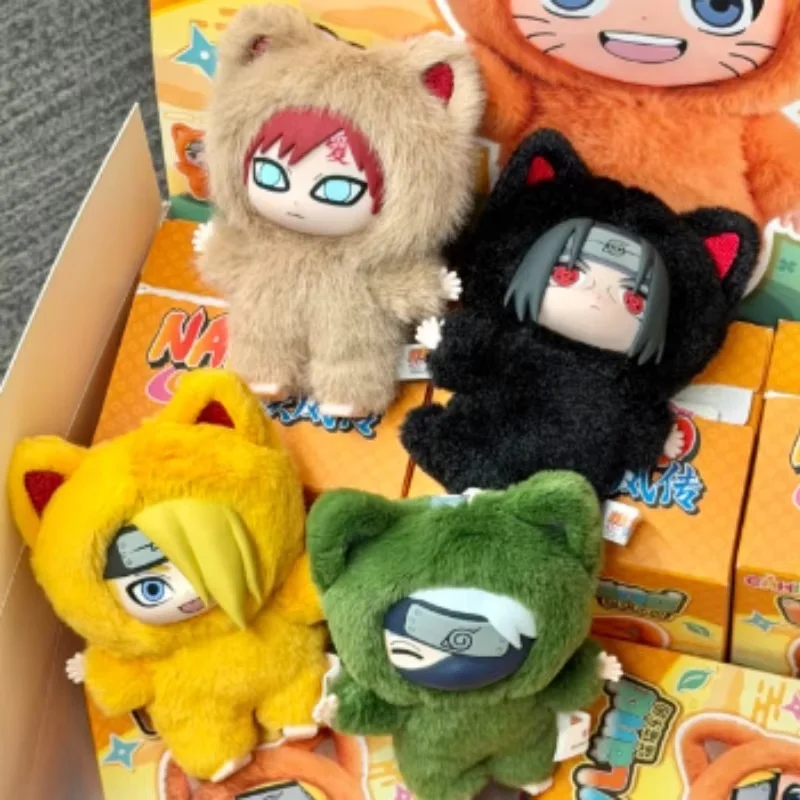 Фото Плюшевая кукла-брелок из серии Naruto Kittenland, коллекционная, в закрытой упаковке, Какаши, Саске, Сакура, аниме-атрибутика, подарки на день рождения, игрушки, в наличии №3