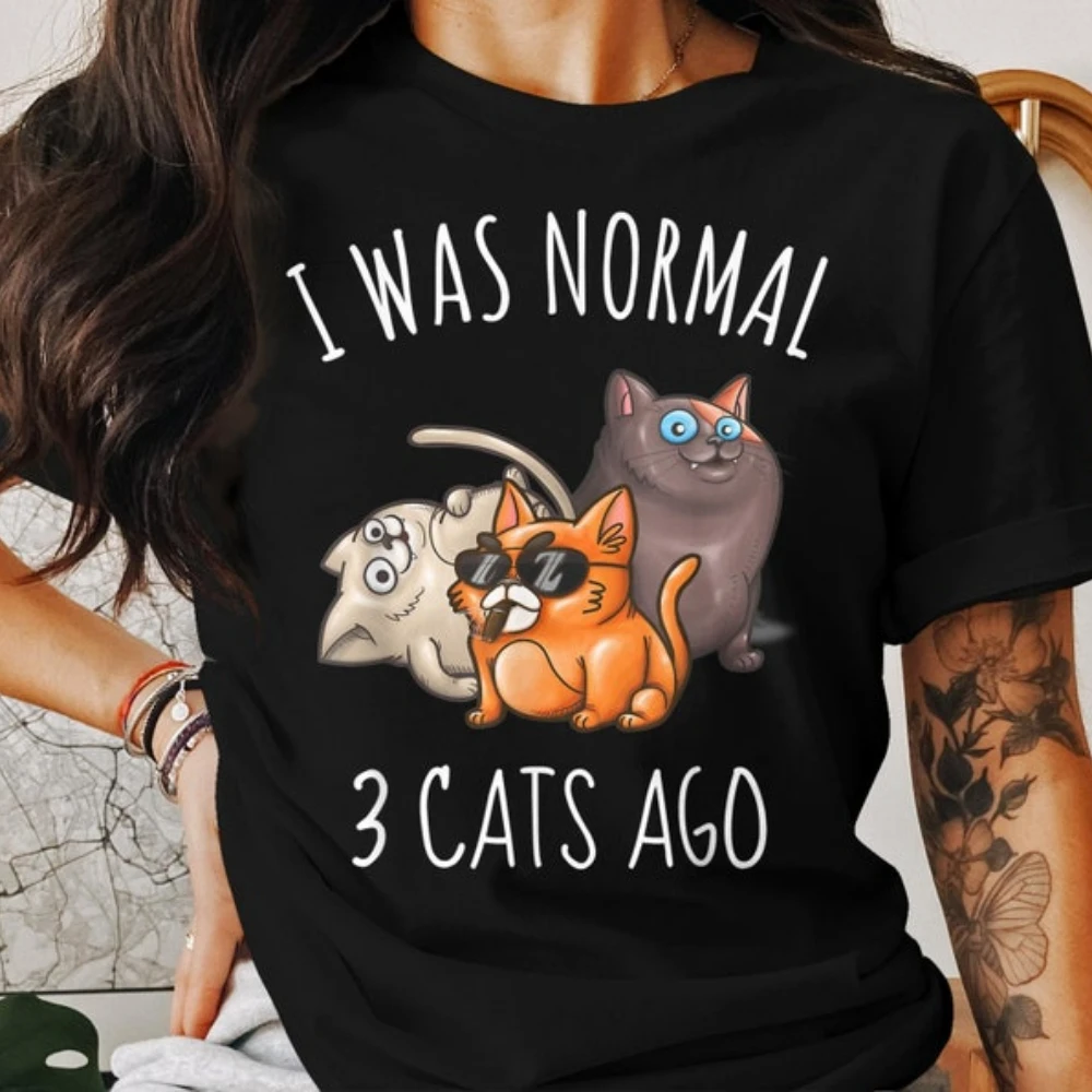 Футболка I Was Normal Once рождественские подарки для нее саркастическая рубашка
