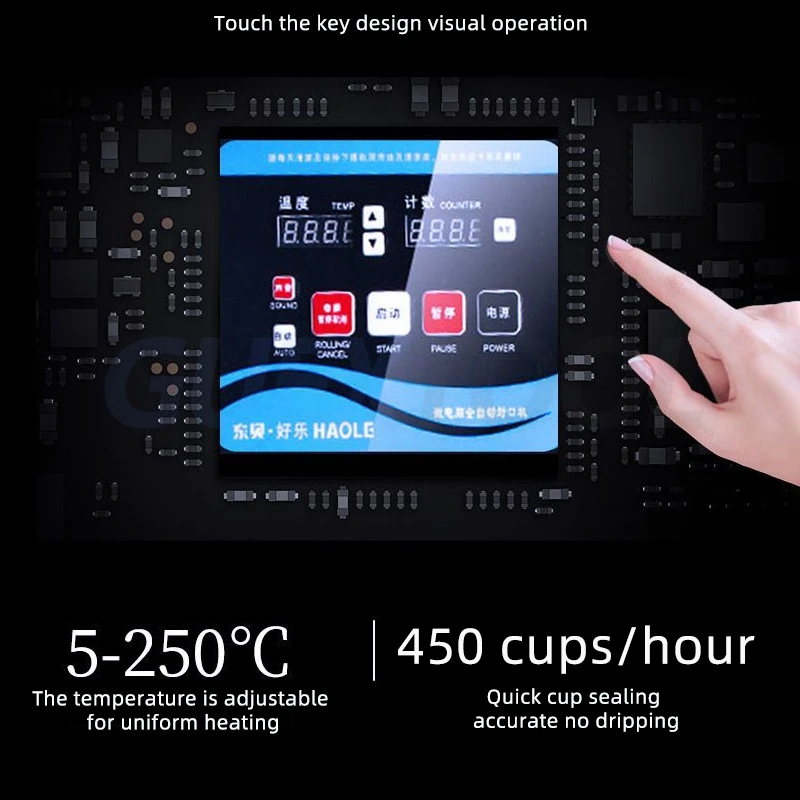 Полностью автоматическая Коммерческая Машина Для Запечатывания напитков