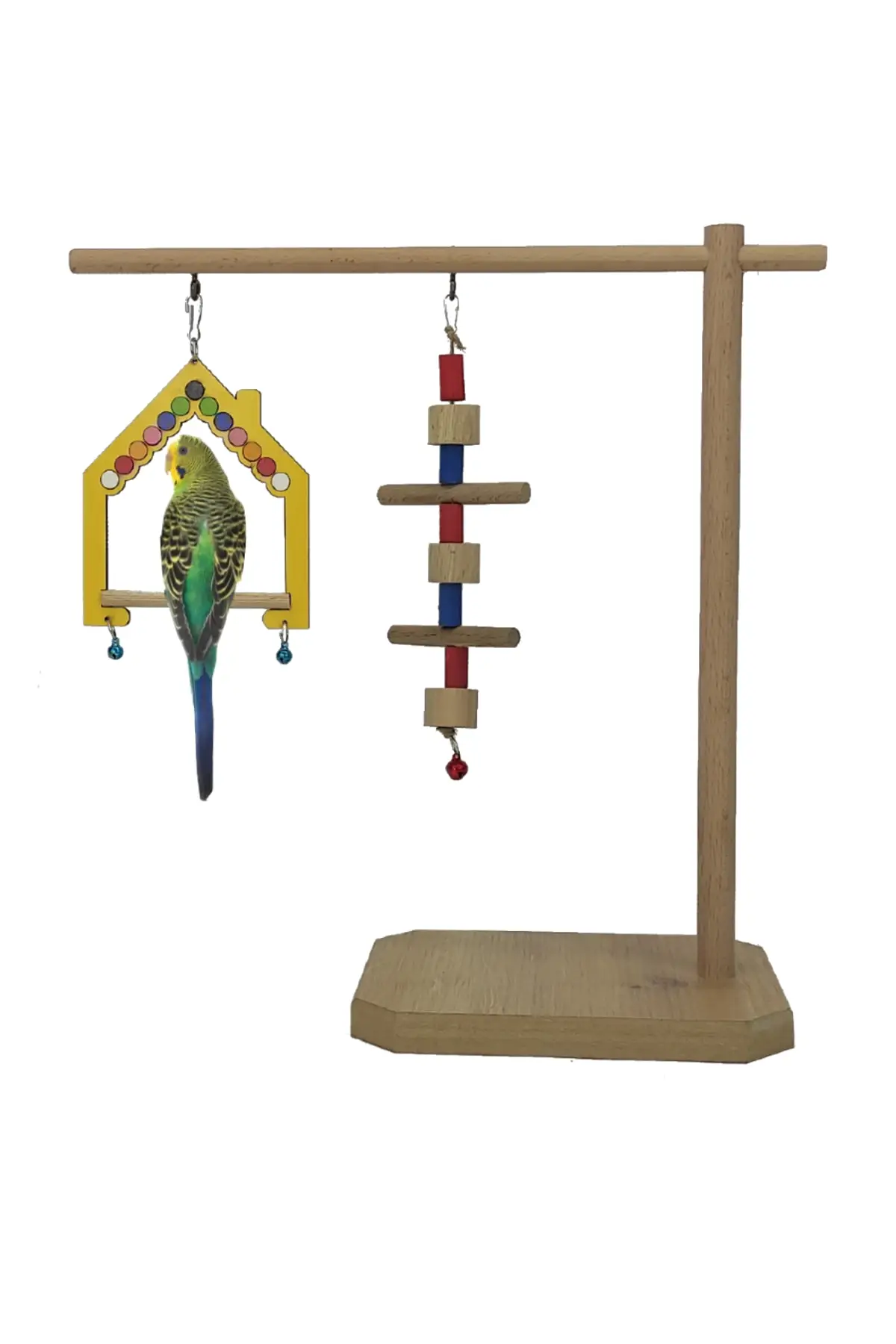 

Игрушки для домашних животных, птицы, Деревянный туннель budgerigar, игровой парк 35 см