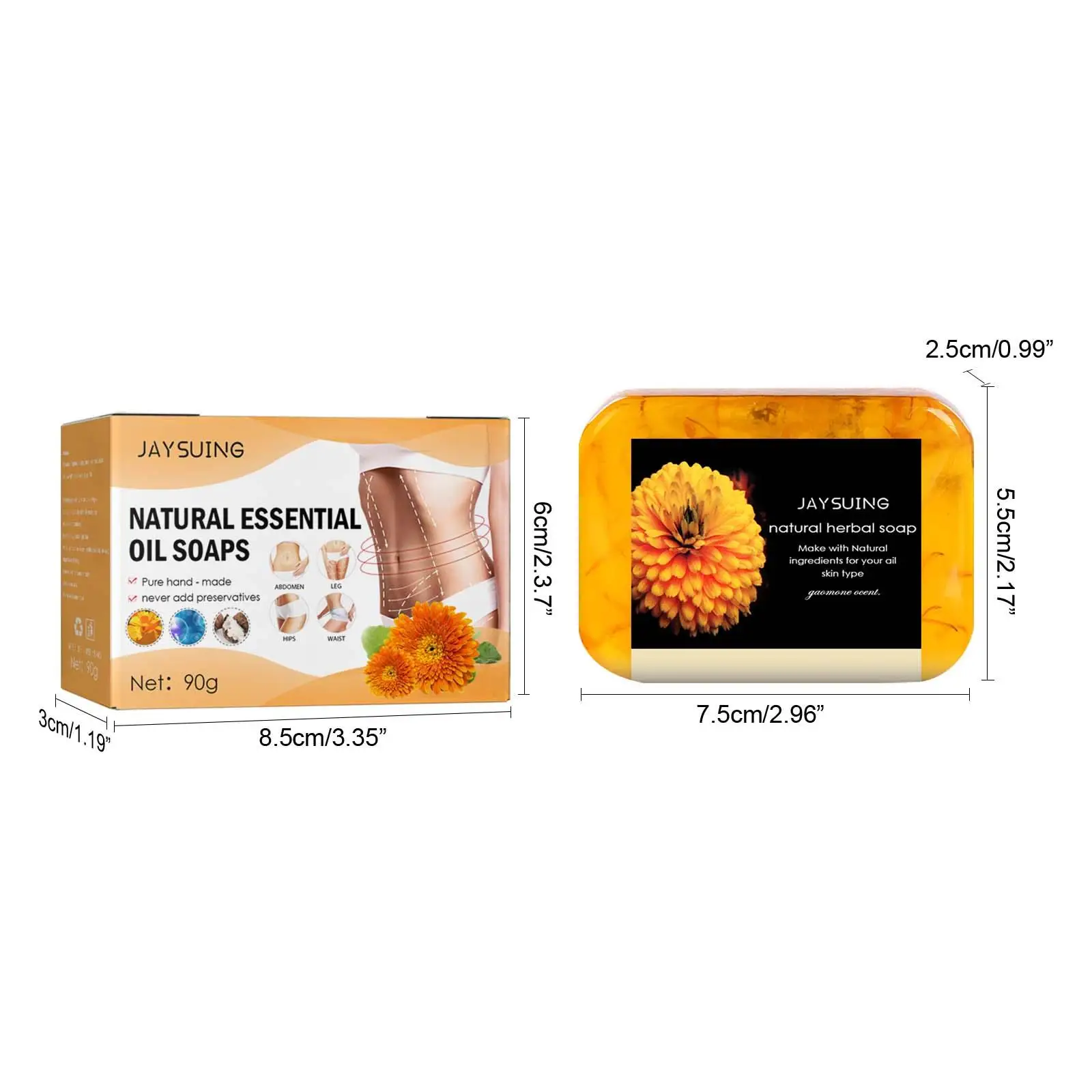 Anticellulite Firming Soap Effective Herbal Natural Gentle Handmade for Waist Legs Arms All Skin Types Back Women Men