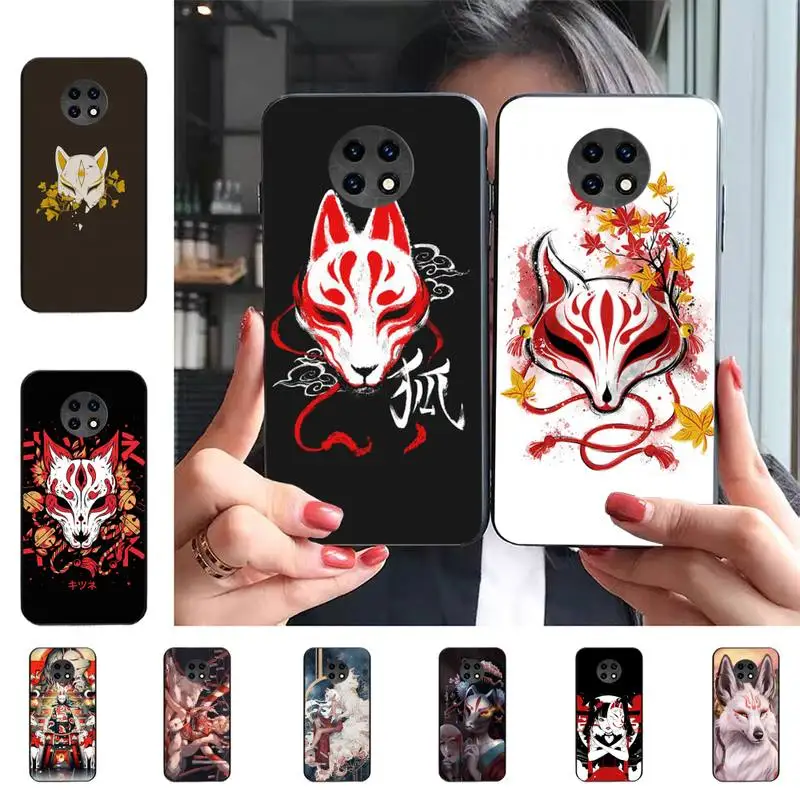 

Japanese Style Anime Fox Phone Case for Samsung S20 lite S21 S10 S9 plus for Redmi Note8 9pro for Huawei Y6 cover