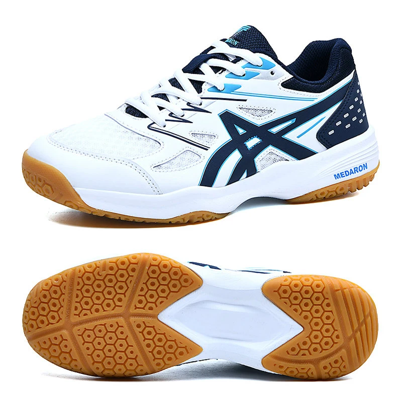Профессиональная теннисная обувь для мужчин и женщин, дышащая обувь для бадминтона и волейбола, спортивные тренировочные кроссовки для помещений, мужская спортивная обувь