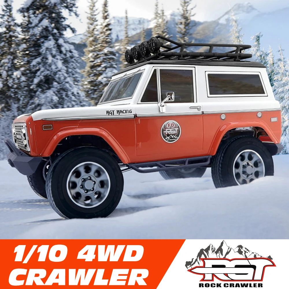 Новинка RGT 1/10 136100V3-FD 4WD имитация гусеничного автомобиля горный Багги Радиоуправляемый внедорожник искусственные автомобили подарки